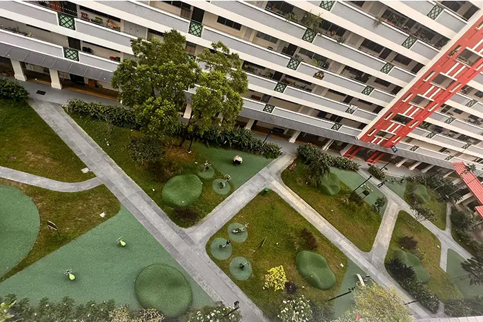 Between Blk 873 and 874