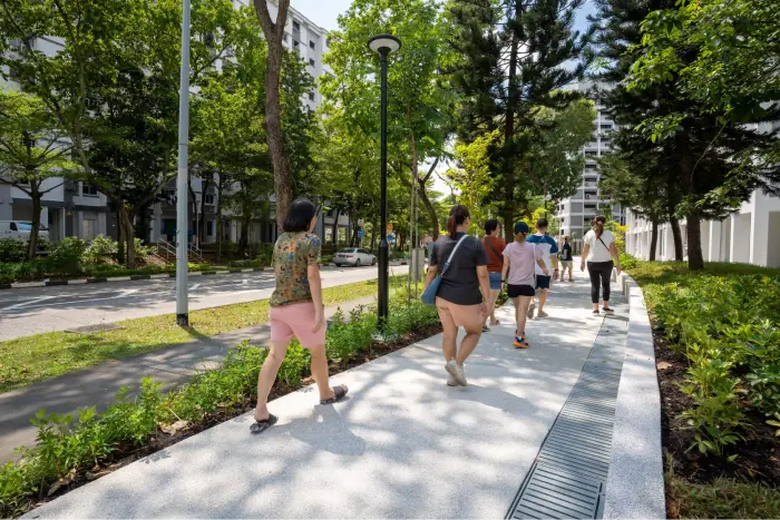 Blk 714 & 715 New Walkway